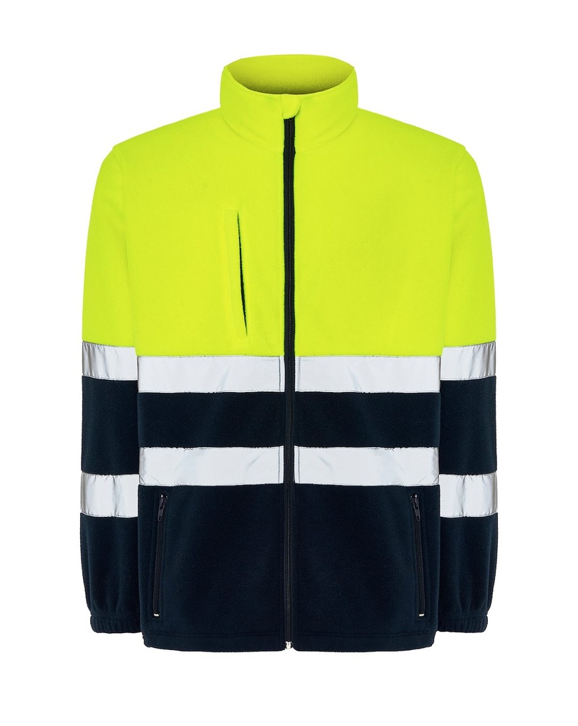 Bluza Slim HV06U00 - Navy / Gold Fluor