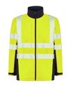 Kurtka Softshell Poliestrowa HV06U01 - Navy / Gold Fluor
