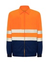 Kurtka Slim Softshell Poliestrowa HV08U00 Kurtka - Navy / Orange Fluor