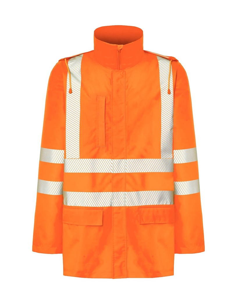 Kurtka Softshell Poliestrowa HV10U00 - Orange Fluor