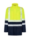 Kurtka Softshell Poliestrowa HV10U00 - Navy / Gold Fluor