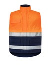 Kamizelka Poliestrowa HV11U01 - Navy / Orange Fluor