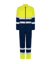 Fartuch Slim HV14U00 Kombinezon - Navy / Gold Fluor