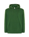Bluza Z Kapturem Bawelniana Poliestrowa Bluza JT SWKNG - Bottle Green