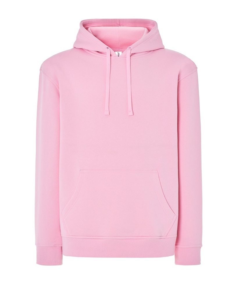 Bluza Z Kapturem Bawelniana Poliestrowa JHK420N - Pink