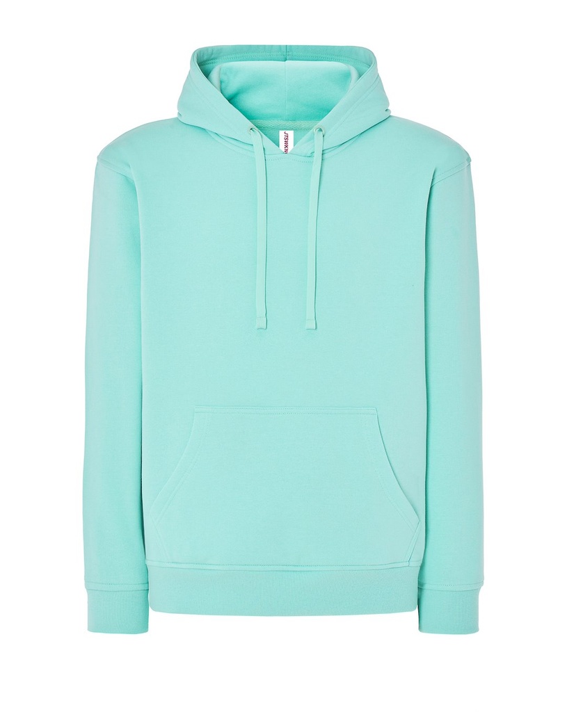 Bluza Z Kapturem Bawelniana Poliestrowa JHK420N - Mint Green