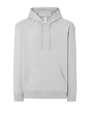 Bluza Z Kapturem Bawelniana Poliestrowa JHK420N - Silver