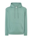 Bluza Z Kapturem Bawelniana Poliestrowa JHK420N - MOSS GREEN