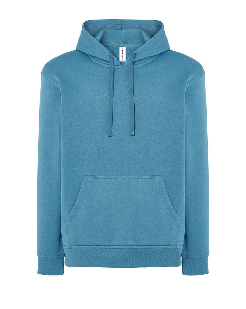Bluza Z Kapturem Bawelniana Poliestrowa JHK420N - Petrol Blue