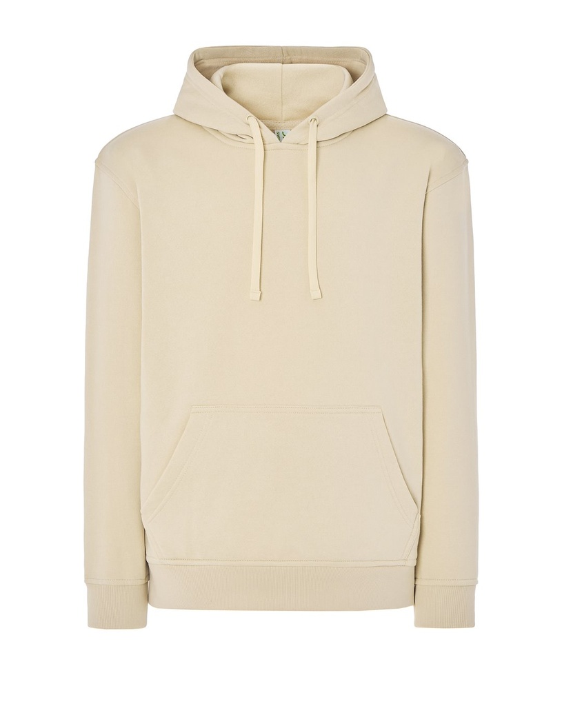 Bluza z Kapturem Bawełniana SWKNG 320 - Buttercream