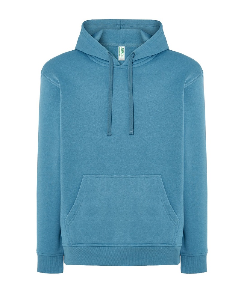 Bluza z Kapturem Bawełniana SWKNG 320 - Petrol Blue