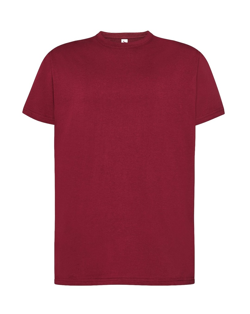 T-shirt Bawełniany JT 150 - Burgundy