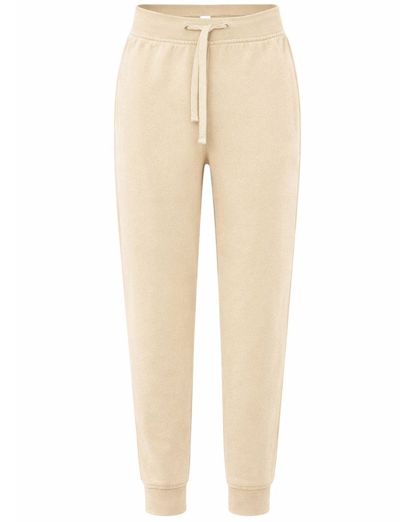 Spodnie Bawełniane SW PANTS CUFF FRENCH TERRY 240 - Buttercream