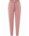 Spodnie Bawełniane SW PANTS CUFF FRENCH TERRY 240 - Pink Vintage