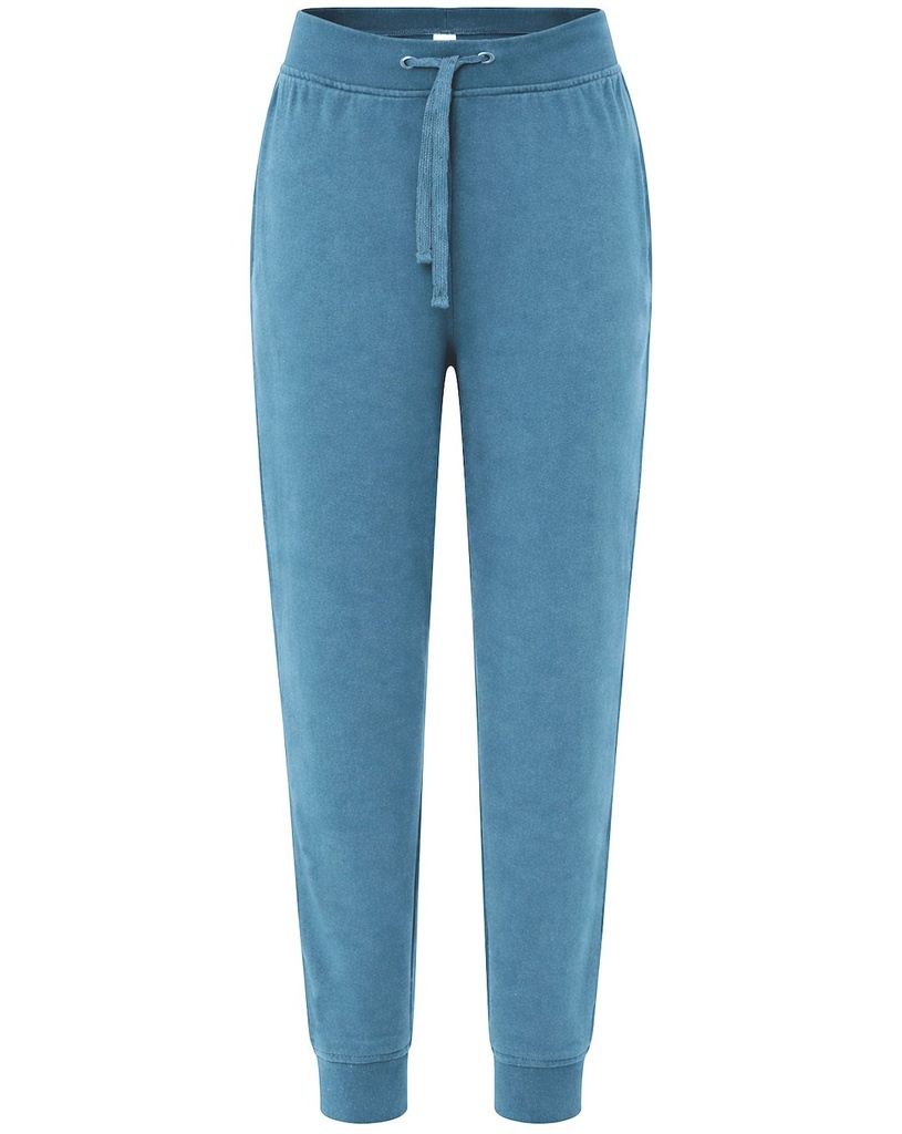 Spodnie Bawełniane SW PANTS CUFF FRENCH TERRY 240 - Petrol Blue