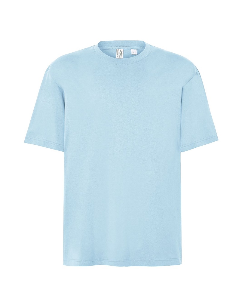 T-shirt Oversize Bawełniany TSUAOVER - Sky Blue