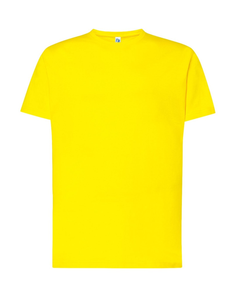 Koszulka Klasyczna Bawelniana TSRA 150 - Yellow