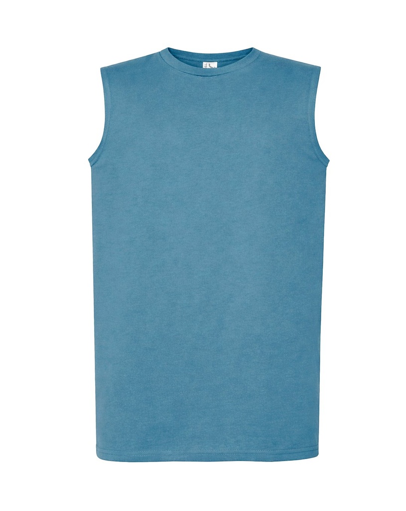 T-shirt Bawełniany TSUA TNK - Petrol Blue