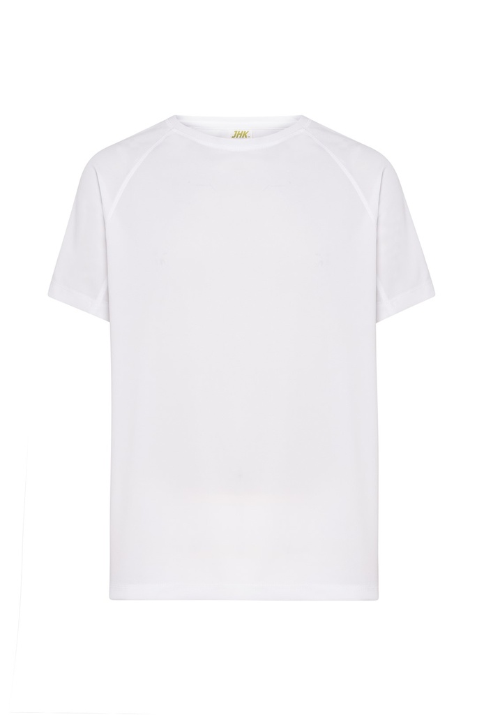 T-shirt Sportowy Poliester SPORT MAN - White