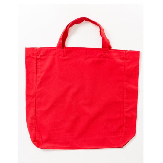 Torba Bawelniana Klasyczna XT90 - Red (ca. Pantone 032U-HKS 13-14)