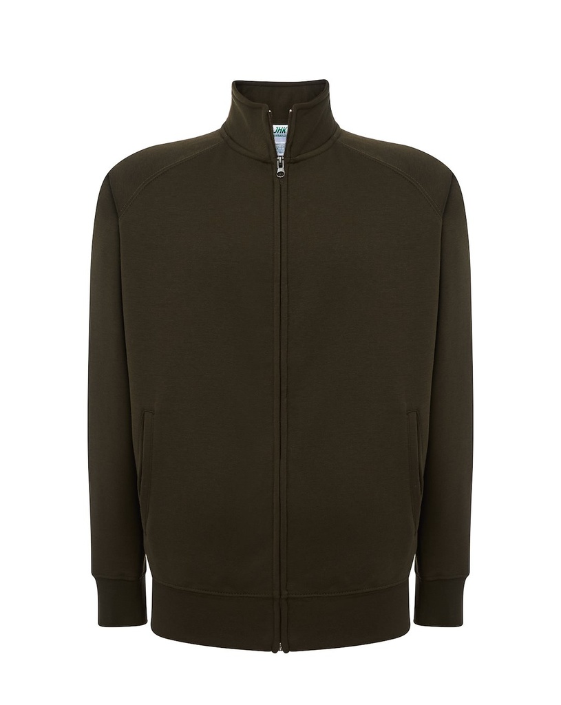 Bluza Rozpinana Poliester Bawelna JHK401 - Khaki