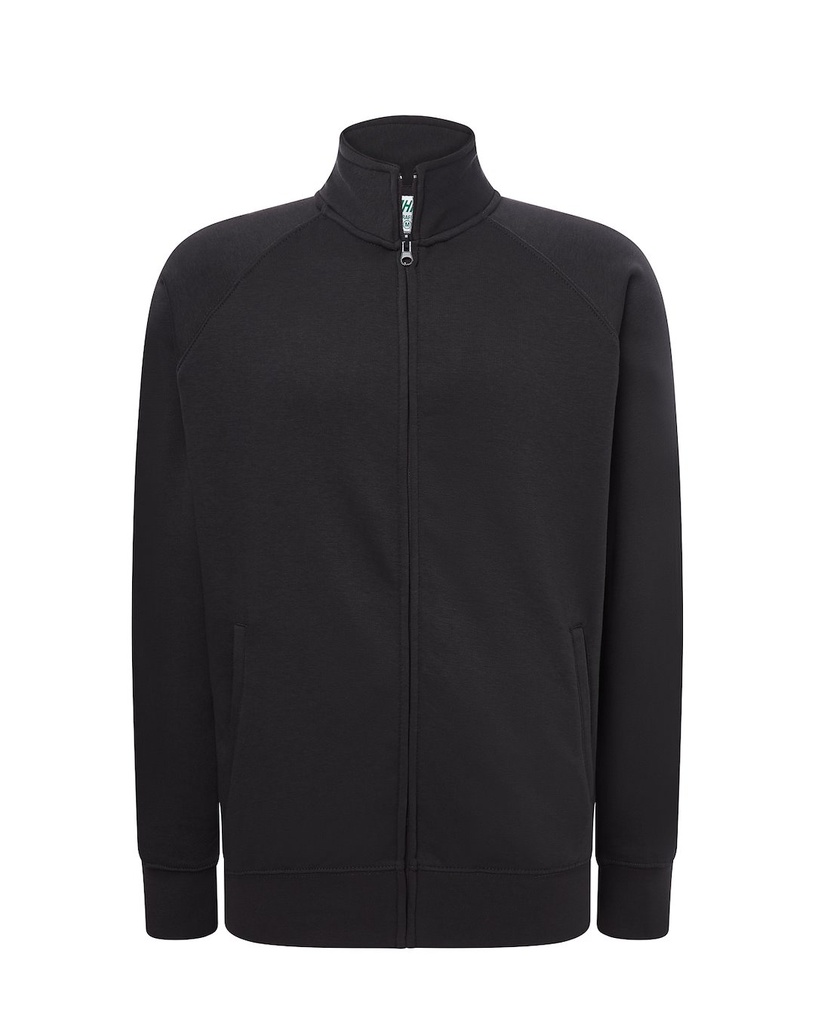 Bluza Rozpinana Poliester Bawelna JHK401 - Charcoal