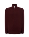 Bluza Rozpinana Poliester Bawelna JHK401 - Cardinal