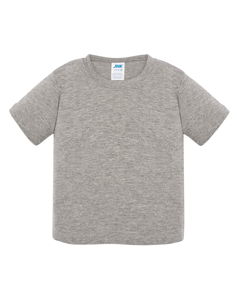 Koszulka Klasyczna Bawelniana JHK153K - Grey Melange