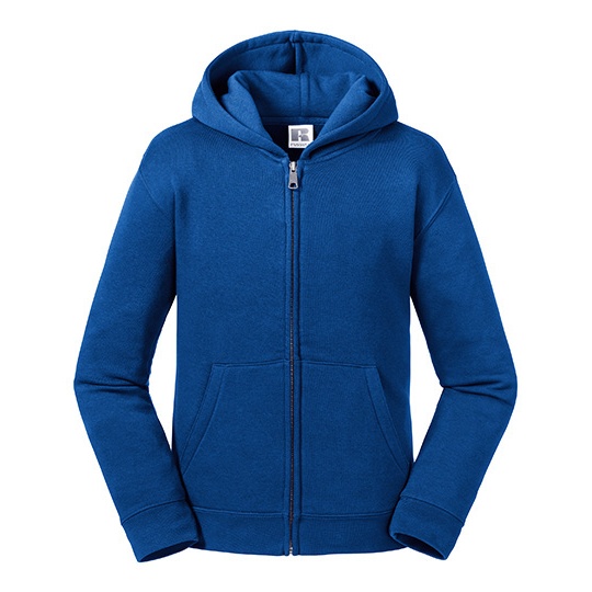 Bluza Dziecieca Rozpinana Bawelniana Z Kapturem Z266K - Bright Royal