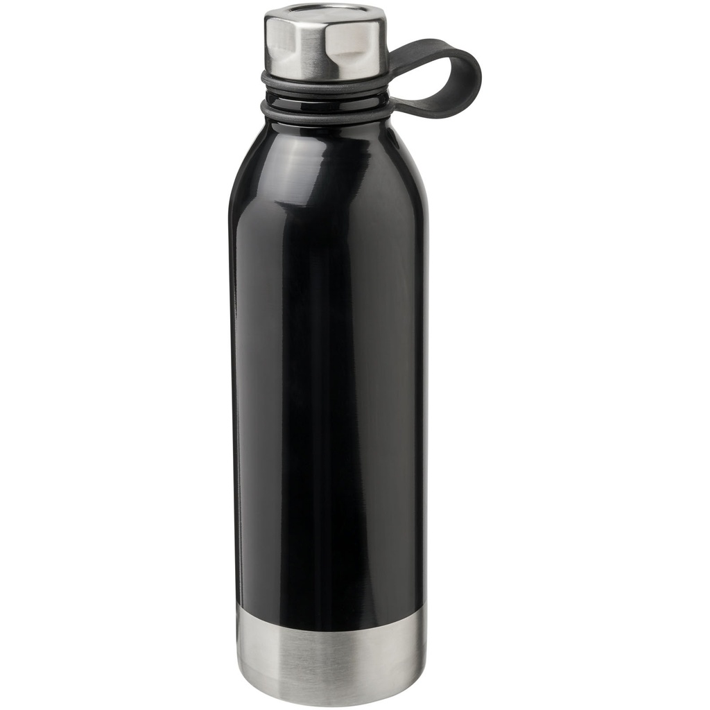 Bidon ze stali nierdzewnej Perth o pojemności 740 ml 100597 - Czarny