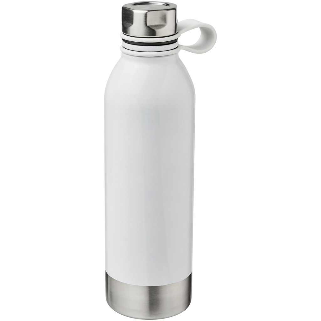 Bidon ze stali nierdzewnej Perth o pojemności 740 ml 100597 - Biały