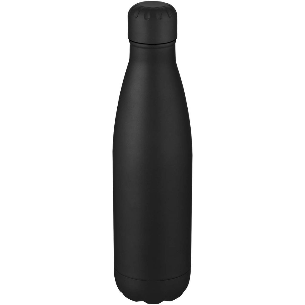 Cove Izolowana próżniowo butelka ze stali nierdzewnej o pojemności 500 ml 100671 - Czarny