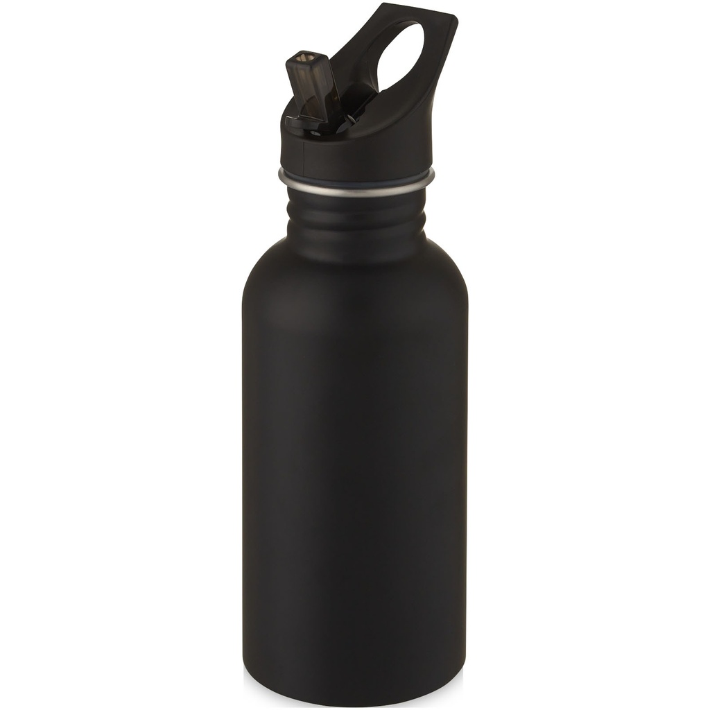 Bidon Lexi ze stali nierdzewnej o pojemności 500 ml 100695 - Czarny