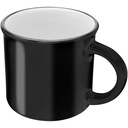 Bari kubek ceramiczny o pojemności 240 ml z błyszczącym wykończeniem 100844 - Czarny