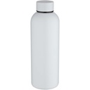 Spring jednościenna butelka na wodę o pojemności 750 ml wykonana ze stali nierdzewnej z recyklingu z certyfikatem RCS 100920 - Biały