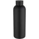 Spring jednościenna butelka na wodę o pojemności 750 ml wykonana ze stali nierdzewnej z recyklingu z certyfikatem RCS 100920 - Czarny
