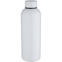 Spring jednościenna butelka na wodę o pojemności 750 ml do nadruku sublimacyjnego, wykonana ze stali nierdzewnej z recyklingu 100921 - Biały
