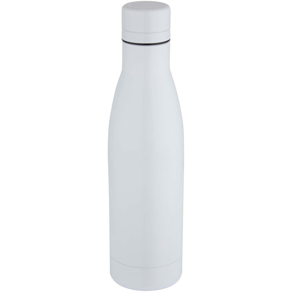 Vasa butelka na wodę ze stali nierdzewnej do nadruku sublimacyjnego o pojemności 500 ml 100922 - Biały