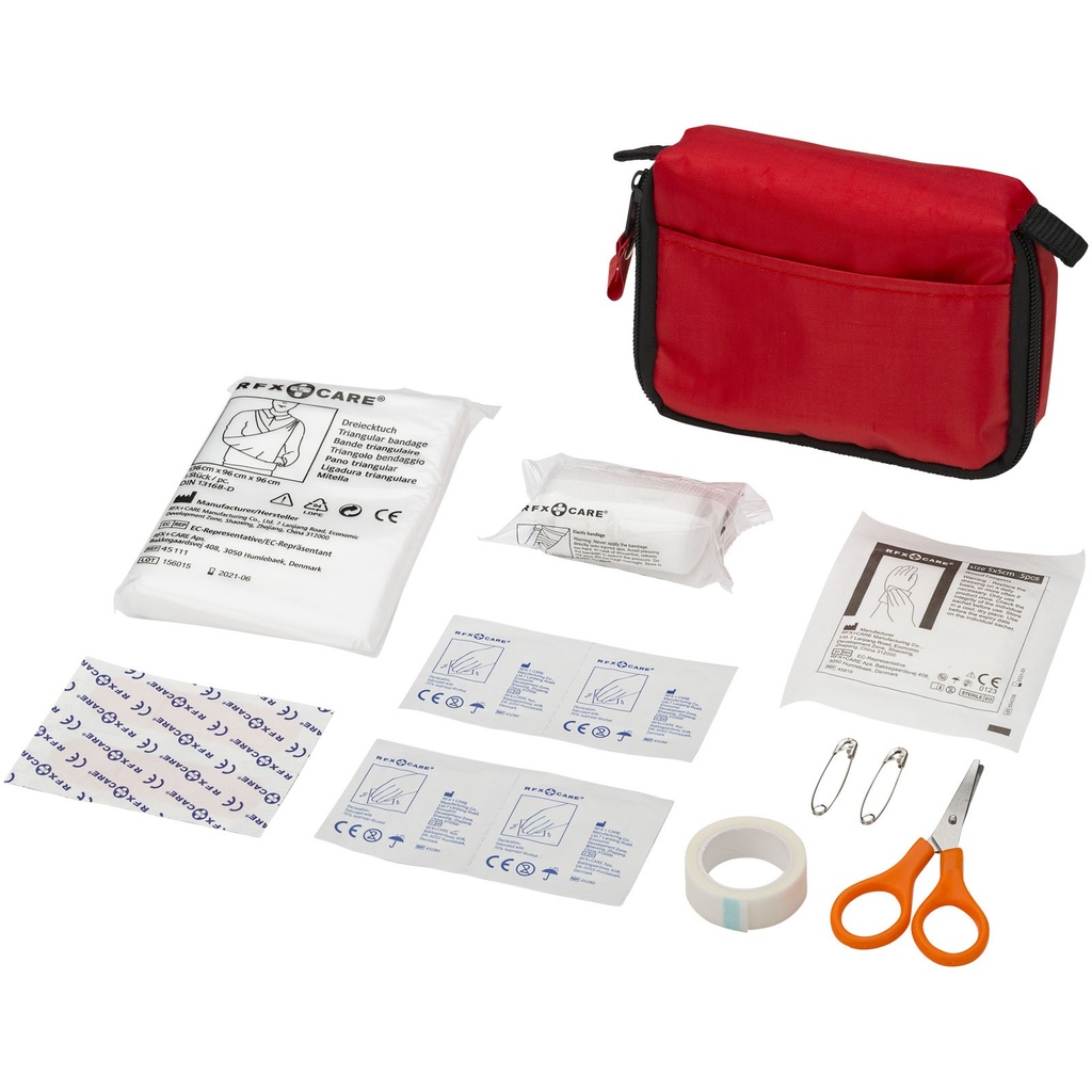 Zestaw pierwszej pomocy Save-me 19-częściowy 102040 - Czerwony