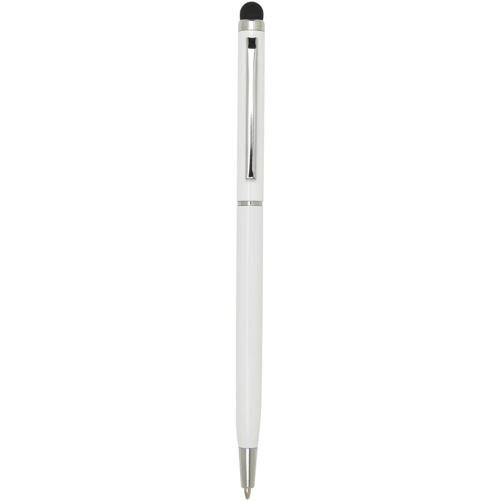 Ore aluminium ballpoint pen with stylus (blue ink) 106256 - Biały