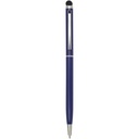 Ore aluminium ballpoint pen with stylus (blue ink) 106256 - Oceaniczny niebieski
