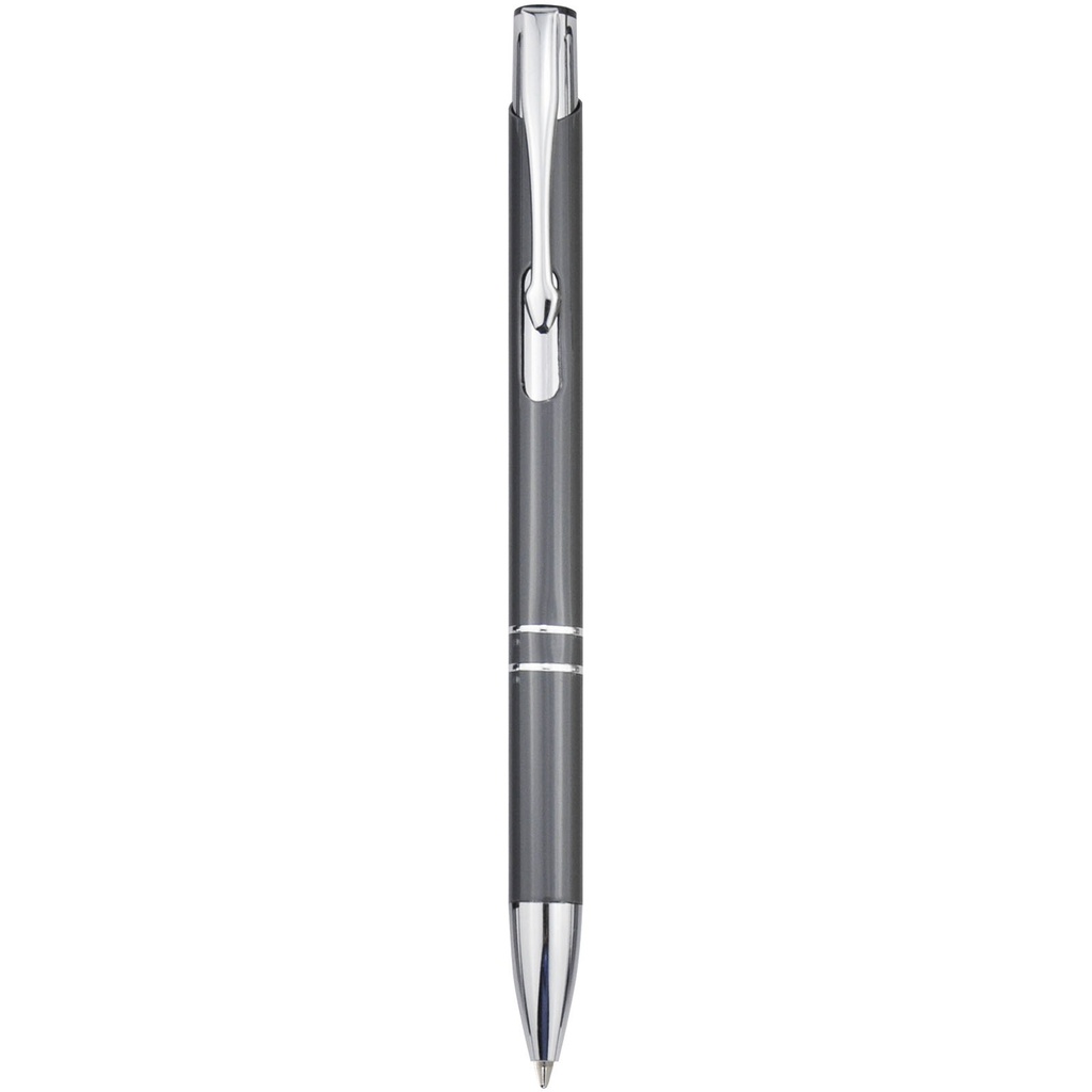 Aluminiowy długopis automatyczny Moneta 107105 - Szary