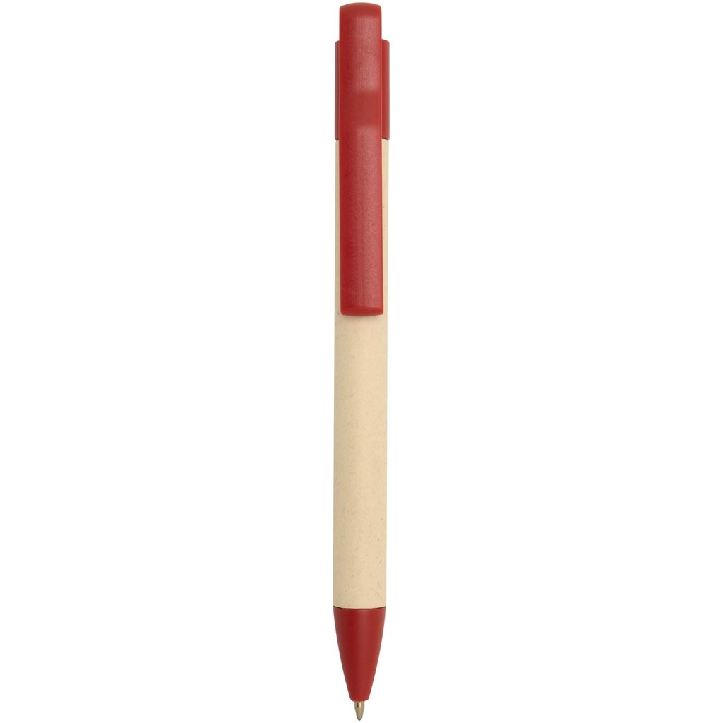 Liliana długopis z papieru trzcinowego (niebieski tusz) 107983 - Ceglasty