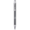 Moneta długopis z aluminium z recyklingu 107984 - Szary