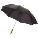 Parasol automatyczny Lisa 23'' z drewnianą rączką 109017 - Czarny