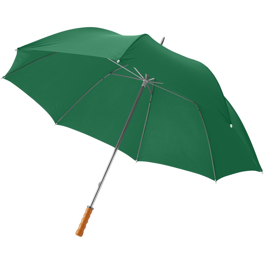 Parasol golfowy Karl 30'' z drewnianą rączką 109018 - Zielony