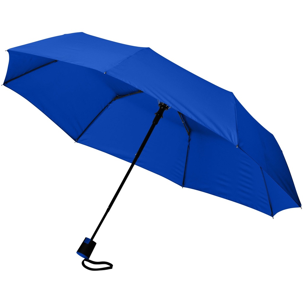 Automatyczny parasol składany Wali 21" 109077 - Królewski niebieski