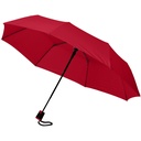 Automatyczny parasol składany Wali 21" 109077 - Czerwony