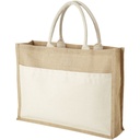 Jutowa torba na zakupy Mumbay 119526 - Naturalny