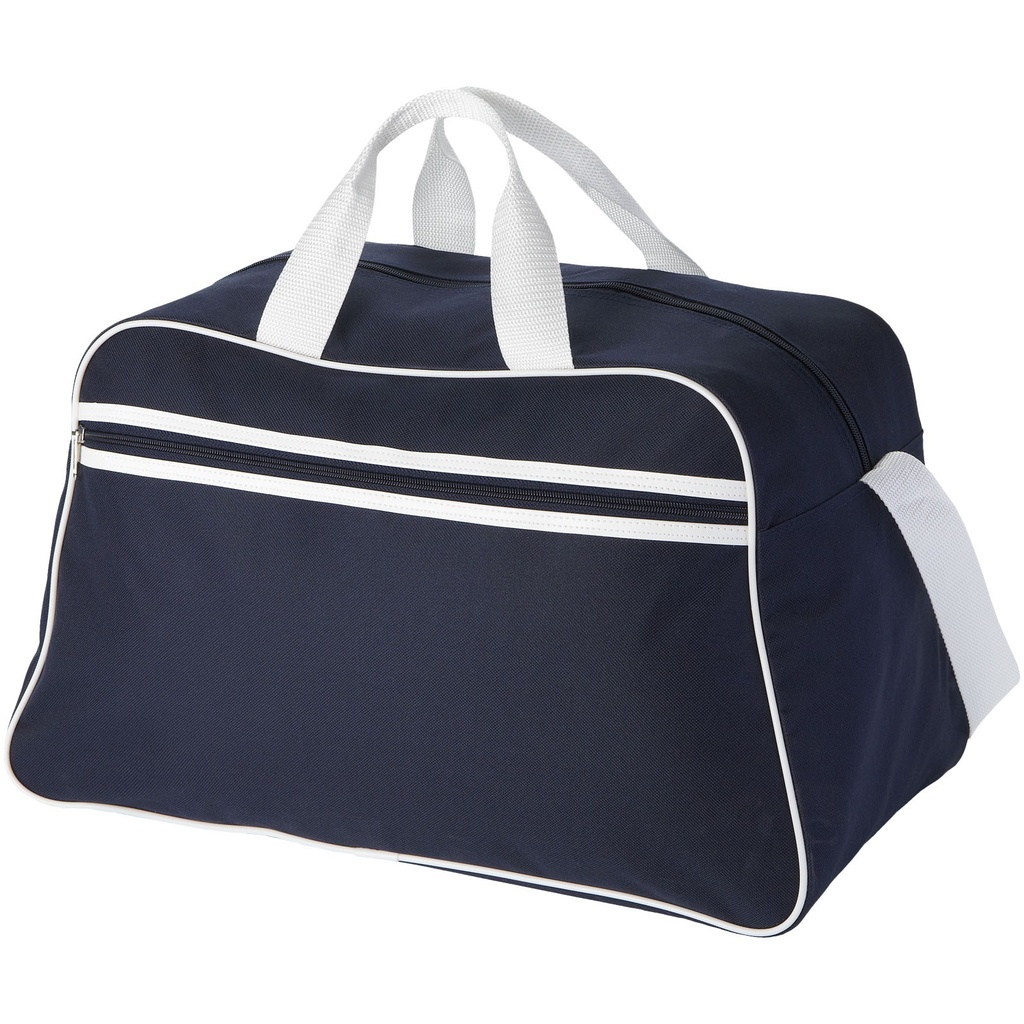 Torba sportowa San Jose 119740 - Granatowo-biały
